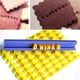 thumbnail image 3 of Xihbxyly Molde Alfanumérico para Galletas, Fácil de Limpiar, Ideal para Fondant, Mazapán, Accesorios de Repostería, Divertido para Decorar Pasteles, 2 Juegos, 9,1 X 8,2 X 0,6 Cm, 3 of 7