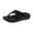 Black, variant on Midsumdr Women&Men's Beach Sandals Lazy Beach Shoes, Quick-Dry Flip-Flop Slides Women's Orthotic Flip Flops with Arch Support Soft Thong Pillow Sandals
