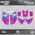 thumbnail image 2 of Kalair GFX Graphics Kit for Honda TRX450R (2006-2017) Factory Series, 2 of 4
