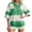 A3-Green, variant on Lkhaha Womens Workout 2 Piece Outfits Striped Lounge Set Oversized Matching Top and Shorts Tracksuits Yellow L