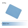 thumbnail image 3 of Uxcell 6 Pcs Iron on Patches Fabric Repair Patches for Clothes Sky Blue, 3 of 6