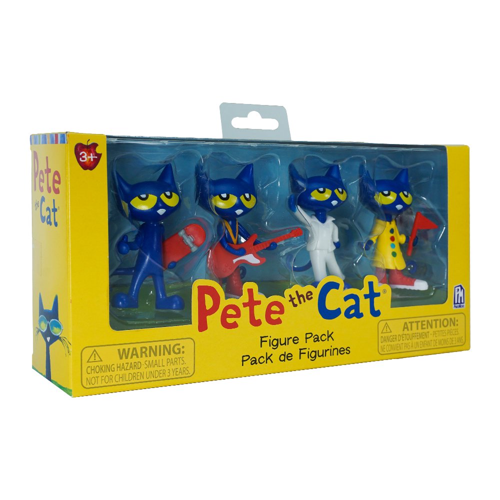 Pete the Cat Collectible Figure 4Pack