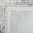 thumbnail image 6 of SAFAVIEH Micro-Loop Edythe Geometric Area Rug, Grey, 5' x 5' Round, 6 of 7