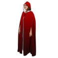 thumbnail image 2 of Pincandy Chandail à Capuchon Style Poncho pour Femmes en Molleton, Couvre-Maillot pour Temps Froid, 2 of 6
