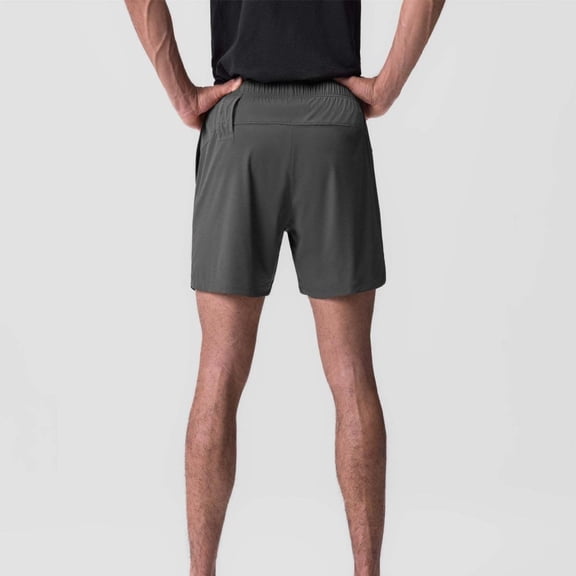 LYMAYTER Men's Cotton Casual Shorts 4 Inch Breathable Running Workout Lightweight Apparel for S-2XL