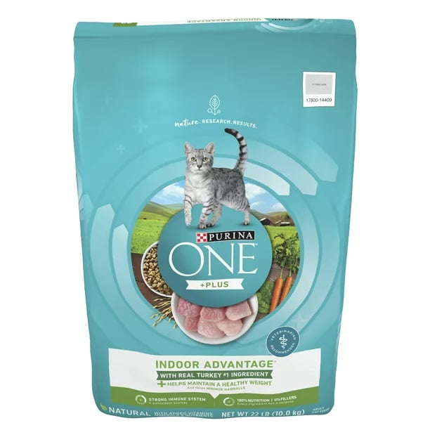 Natural, Low Fat, Weight Control, Indoor Dry Cat Food, +Plus Indoor