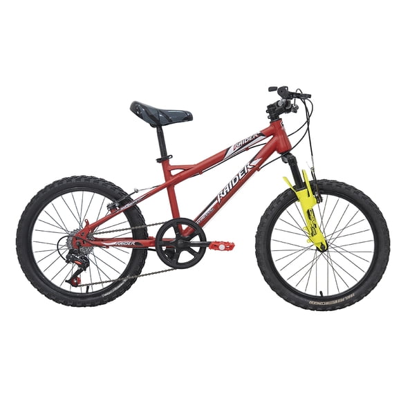 Bicicleta Raider Generator D/Susp Rodada 20 Rojo Infantil