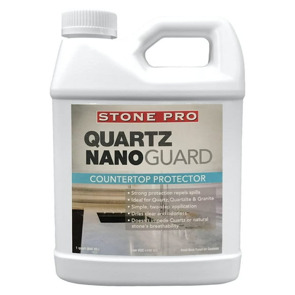 Stone Pro Protecteur de Comptoir NanoGuard en Quartz (Quarts/ 32 oz)