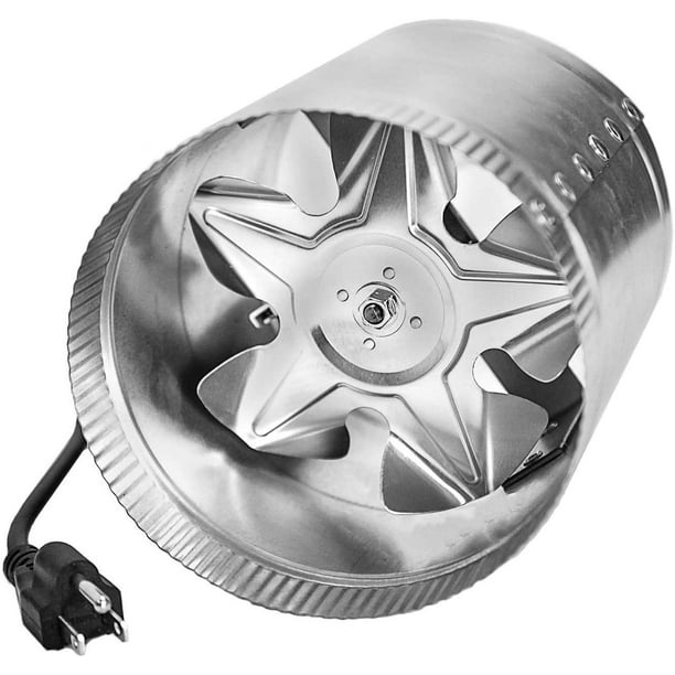 iPower 6 Inch 240 CFM Booster Fan Inline Duct Vent Blower 