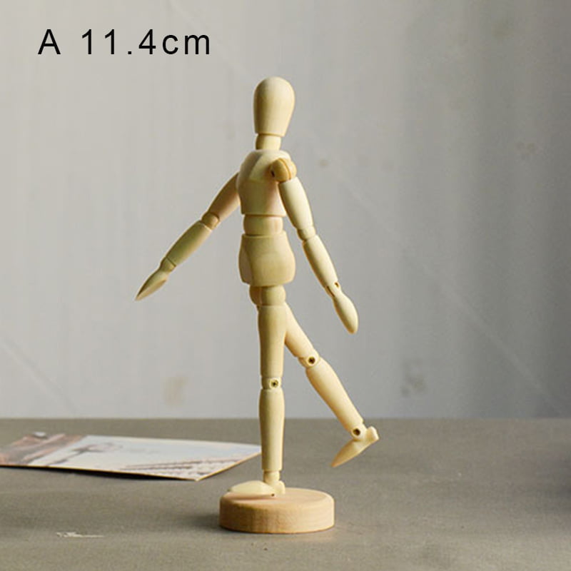 VOANZO 8 Artists Wooden Manikin Jointed Mannequin Perfect for Home Decoration/Drawing The Human Figure 