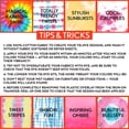 thumbnail image 6 of Just My Style Radical Rainbow Tie-Dye Kit by Horizon Group USA, Create 18 Projects with 8 Colors, 6 of 8