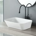 thumbnail image 6 of Bothwa Home Modern Bathroom Vessel Sink – Stylish Above-Counter White Porcelain Sink, Durable Ceramic, Easy Top-Mount Installation, 6 of 12