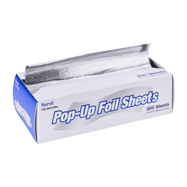 Karat 10.75" x 12" Standard Popup Aluminum Foil Sheets 3,000 sheets