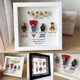 thumbnail image 2 of Superhero Photo Frame Wall Artwork Retro Cartoon Character Family Decoration, 2 of 5