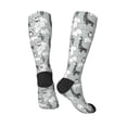 thumbnail image 5 of Lsque African Animals Printed Crew Socks Men's Women's LightWeight Thin Casual Calf Socks ,Knee High Socks,Cotton Socks, 5 of 9