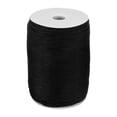 thumbnail image 1 of Cuerda trenzada de polipropileno de 3/16 pulgadas, cuerda de nylon de 400ft, cordón de utilidad hueco para cuerda de ropa, acampada, senderismo, exterior, negro, 1 of 6