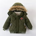 thumbnail image 2 of TAIAOJING Winter Boy Jacket Hooded Coat Children Fashion Kids Warm Clothes Jacket Boys Coat&jacket 3 Years, 2 of 8