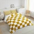 thumbnail image 4 of Erosebridal Plaid Buffalo Bedding Queen Comforter Set, Checkered Down Comforter, Rectangle Room Decor, Reversible 3 Pieces, 4 of 8