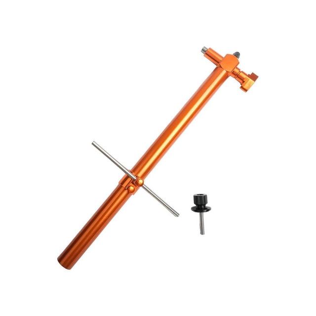 GLFILL Bike Control Lever Alignment Tool Bicycle Handle Height Angle Left-right Symmetrical Adjuster Cycling Alignment Gauge Accessory Orange