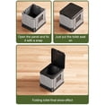 thumbnail image 4 of Yuarrent Baño portátil versátil para adultos, ideal para actividades al aire libre, campamentos y coches. carpas gris, 4 of 4