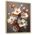 thumbnail image 2 of Designart "Nostalgic Dogwood Memories I" Dogwood Floater Framed Wall Decor, 2 of 5