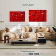 thumbnail image 4 of Elephant Stock Smudged Red Lipstick Wall Art - Horizontal Canvas Wall Art - Living Room Wall Decor - Fashion And Beauty Canvas - Red And Decor - 39" x 26", 4 of 8