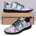 thumbnail image 4 of August Girl Running Shoes Sneakers Mesh Black Size 4.5, 4 of 5