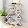 thumbnail image 1 of Fiudx Zapatero, Elegante Solución de Almacenamiento Multicapa, Organizador de Plástico de Fácil Instalación, Diseño Compacto para Espacios Pequeños, Entrada de Casa, Garaje, Dormitorio, Duradero y Li, 1 of 6