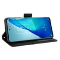 thumbnail image 5 of Case for TCL 20 5G/TCL 20S Cover Adjustable Detachable Card Holder Magnetic closure Leather Wallet Case - Black, 5 of 5