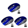 thumbnail image 4 of jesticaly Computer 2.4Ghz Wireless Optical Mouse Quick Speed Low Latency 6 Buttons Plastic Gaming Mice Desktop PC Portable Blue 3Set, 4 of 6