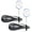 Blue, variant on Yonex Badminton Racquet ZR 100 Lightweight Aluminium, Black, Set of 2