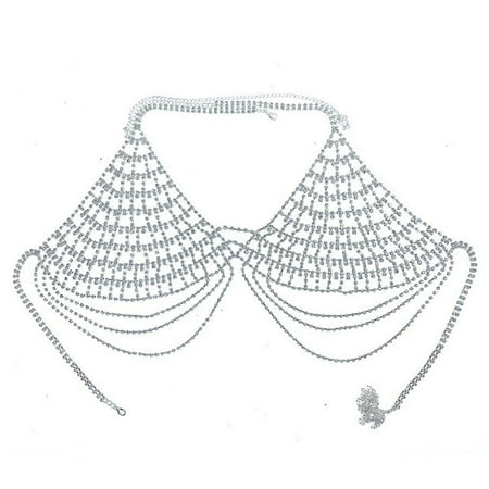 

Rhinestone Sexy Lingerie Suit Body Chain