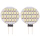 thumbnail image 1 of 2X Bombilla de la G4 24 LED 3528 SMD BLANCO PURO 2W 12V DC, 1 of 4