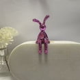 thumbnail image 5 of Creative Electroplated Long Eared Rabbit Figurine With Adhesive Base, Cute Bunny Statues, Versatile Decoration for Office, Shelf, Table, Living Room, and Car Dashboard, 5 of 8
