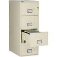 thumbnail image 2 of Phoenix Safe Vertical 31 inch 4-Drawer Legal Fireproof File Cabinet with Key Lock, Water Seal, Putty, LGL4W31P, 2 of 5