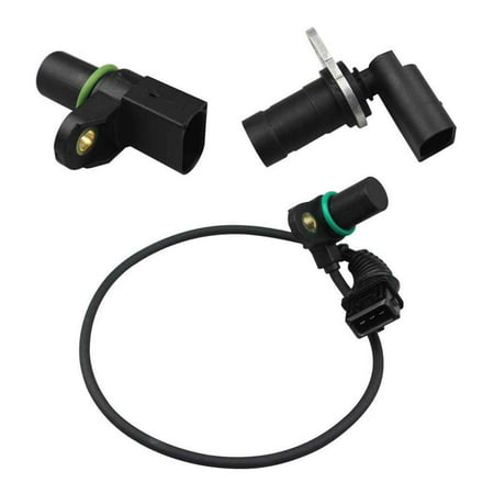 Car Sensor for BMW 3pcs/set Intake Exhaust Cam Camshaft Crank Position Sensor Crankshaft Position