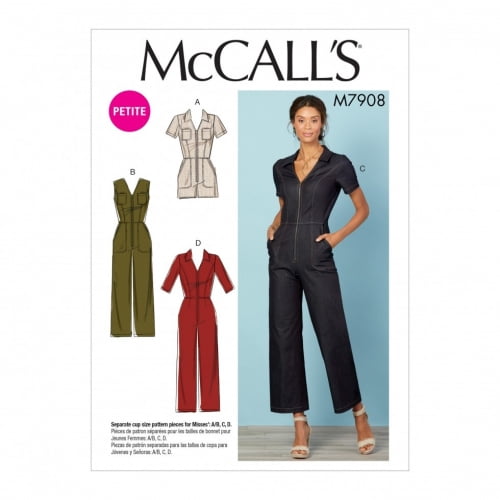 McCalls Sewing Pattern 7908 Jumpsuits