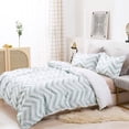 thumbnail image 4 of 3D Abstract Geometric Pattern Quilt Cover Set Bedding Set Duvet Cover, 4 of 7