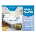thumbnail image 6 of Dream Serenity Dorm in a Box - 2" Memory Foam Topper, Memory Foam Pillow, + Mattress Protector Bed Bundle, Twin Extra Long, 6 of 6