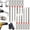 2pcs, variant on 1.5mm-6mm PagodaShaped HexBit Set, 6pcs All in One Pagoda Hex Screwdriver Bit Set, High-Magnetic Screwdriver Drill Bit Set, Pagoda Hex Bits with Magnetic Hex Shank for Electric Drills Wrenches (1pcs)