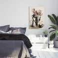 thumbnail image 5 of Large Rustic Flower Canvas Wall Art Vintage Country Farmhouse Bottle Daisy Floral Painting Artwork for Kitchen Bathroom Bedroom Home Decor Ready to Hang 12x18inch, 5 of 6