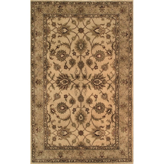 Noble House Vintage-Beige-Camel-Color:Beige/Camel,Material:Wool,Size:5x8
