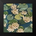 thumbnail image 2 of Meagher, Megan 15x15 Black Modern Framed Museum Art Print Titled - Water Flowers II, 2 of 5