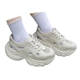 thumbnail image 3 of LIJCC Women Mesh Shoes EVA Shoes Platform Chunky Trendy Breathable Casual Sports Tennis Sneakers Kawaii Y2K Summer Back to School Rave Travel Streetwear, 3 of 5
