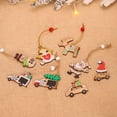 thumbnail image 4 of De Colgantes Colgantes De Madera Para Navidad, Adornos De Coche De Alce De Madera Para Decoración Navideña Diy 12 Uds. Vogacara HA045216-02, 4 of 6
