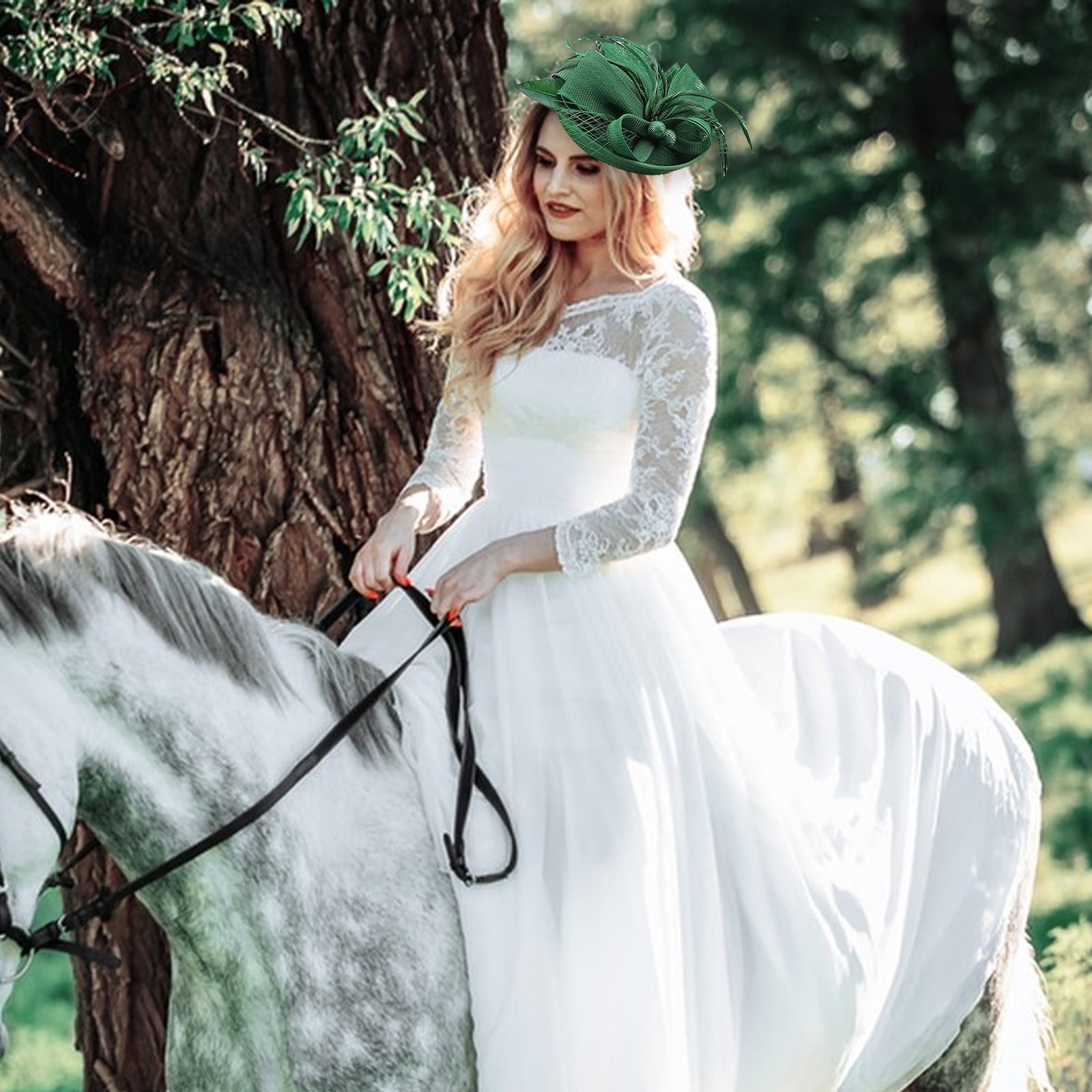 kcavykas Tea Party Accessories for Women, Elegant Hats for Women, Kentucky  Derby Style Women's Hats Green - Walmart.com