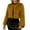 Camel, variant on dGslk Women's Winter Fashion Casual Short Round Collarless Ladies Faux Fr Plush Coat Beige L
