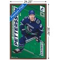 thumbnail image 2 of NHL Vancouver Canucks - Elias Pettersson 19 Wall Poster, 22.375" x 34", Framed, 2 of 6