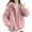 Pink, variant on hotojiny Womens Fleece Jacket Hoodies Winter Fashion Fuzzy Fluffy Warm Coat Casual Soft Outerwear with Pocket