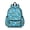 Excavator and Crane Blue Pattern, variant on Excavator and Sun White Pattern Cute School Backpack with Padded Back and Adjustable Shoulder Straps 13.4"x11"x4.7"